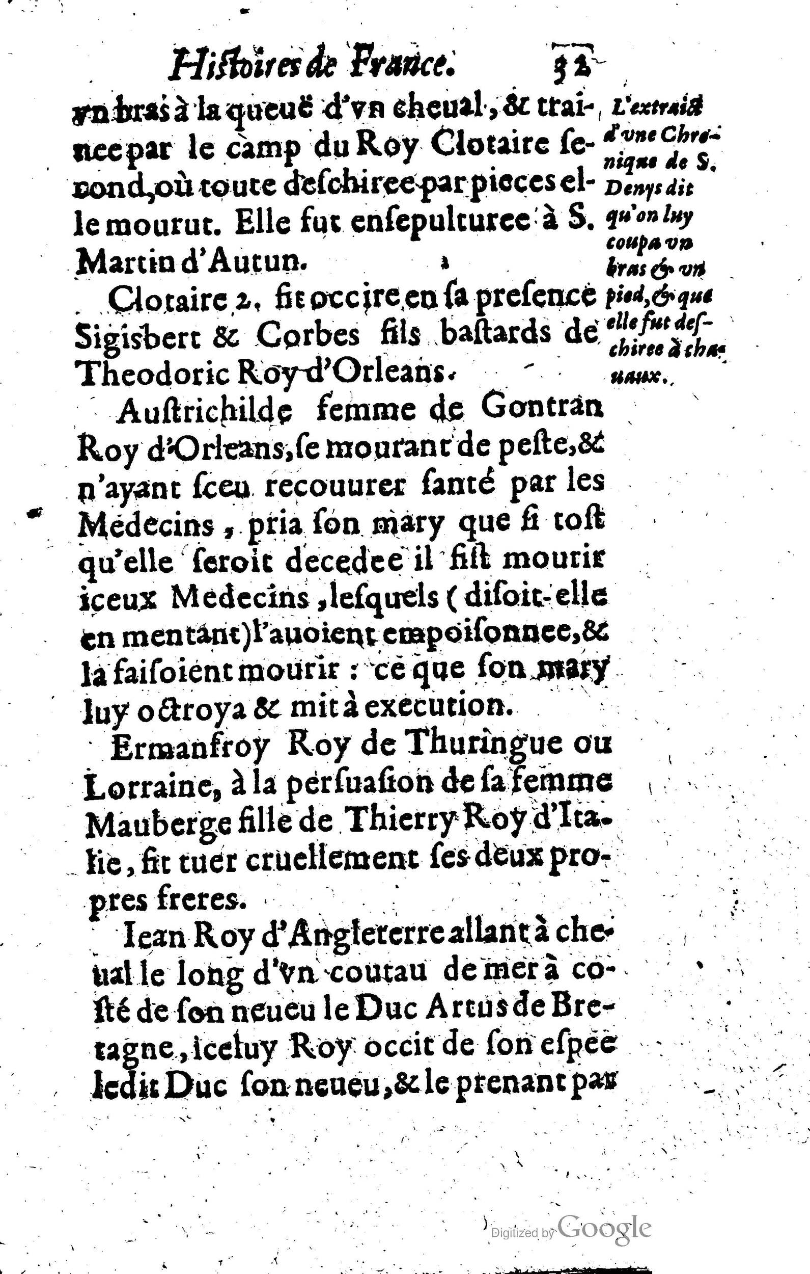 1619 - Jean Corrozet - Trésor des histoires de France - Anvers Musée Plantin-Moretus