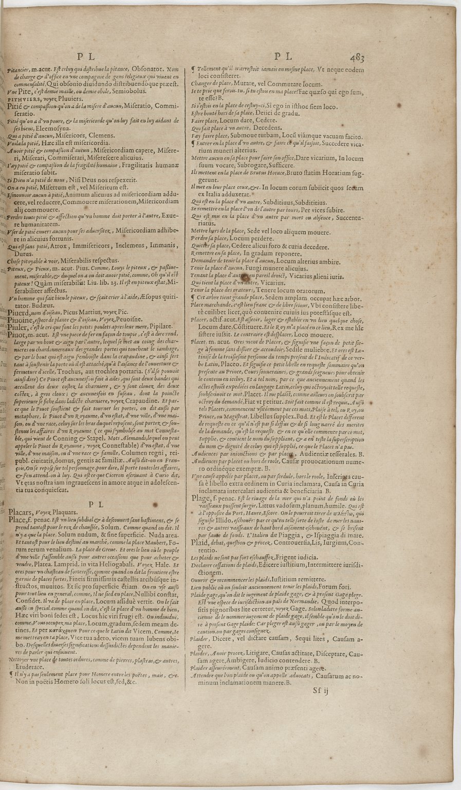 1606 - David Douceur - Trésor de la langue française - BnF