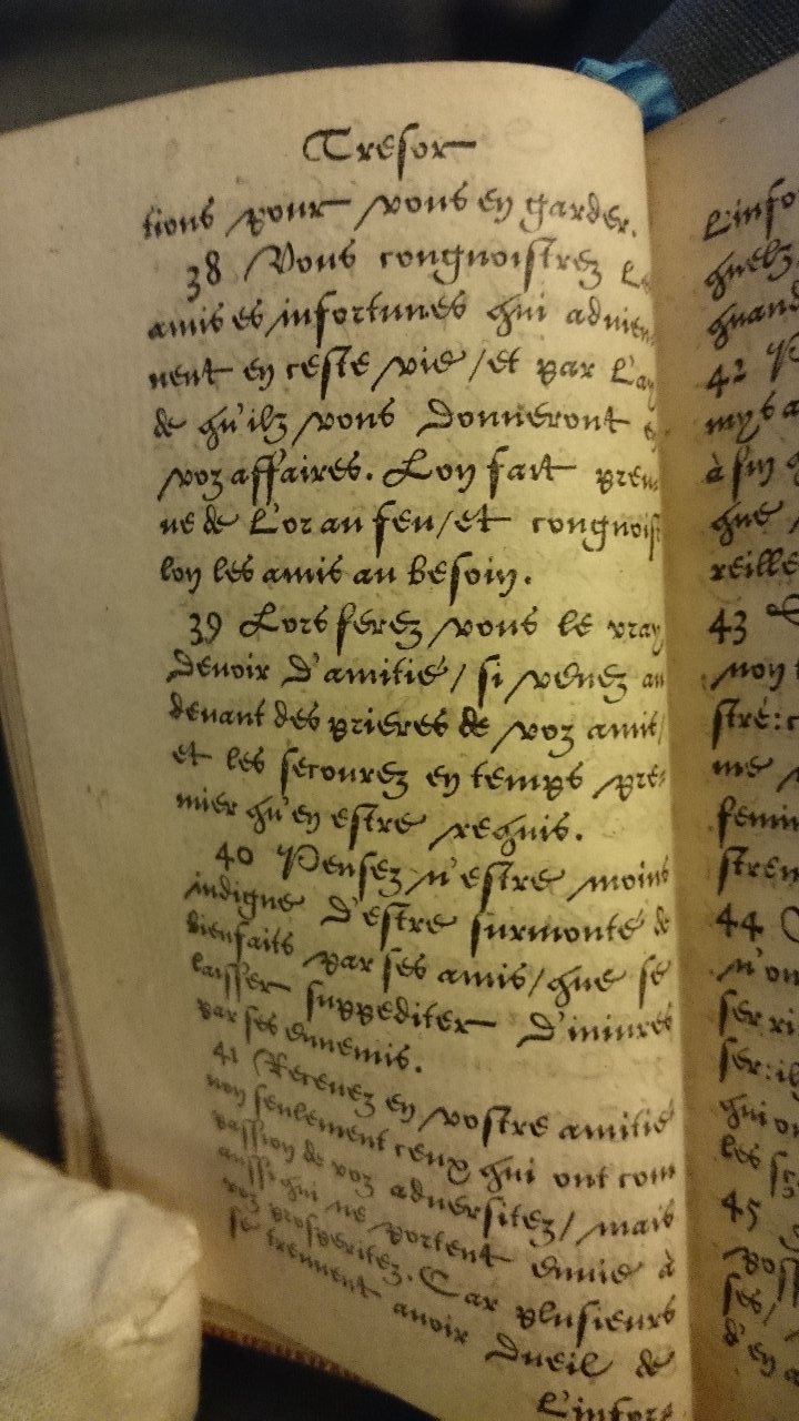 1560 - Jean Bellère - Trésor de vertu - British Library