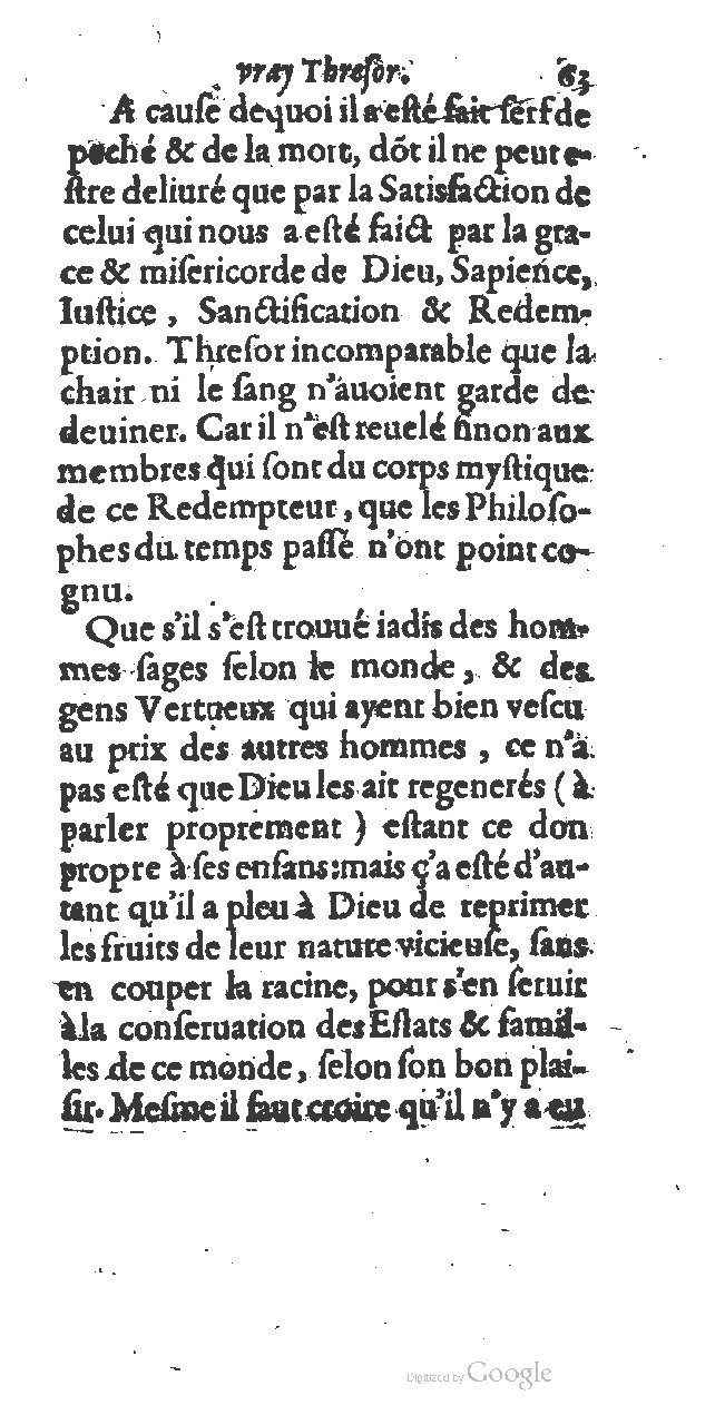 1615 - François Le Fèvre - Cabinet du vrai trésor - BCU Lausanne