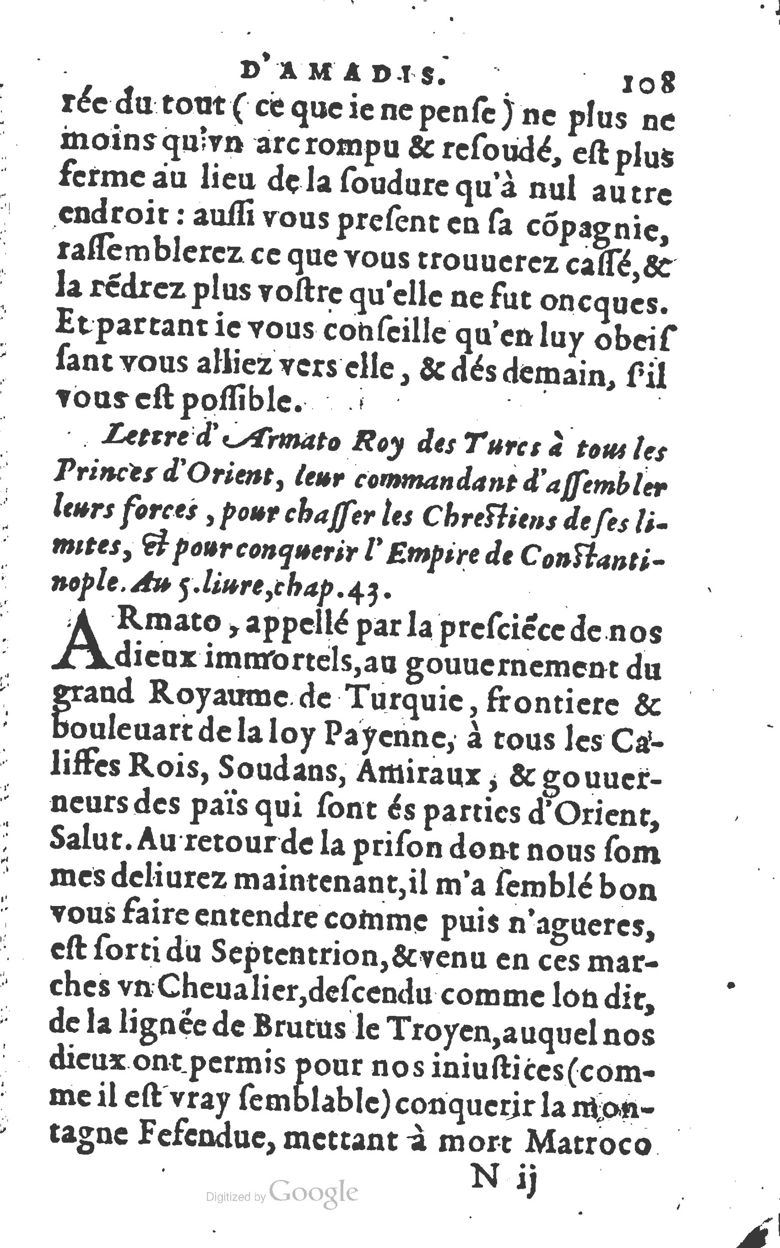 1567 - Robert Le Mangnier - Trésor des Amadis - British Library 1567 - Robert Le Mangnier - Trésor des Amadis - British Library