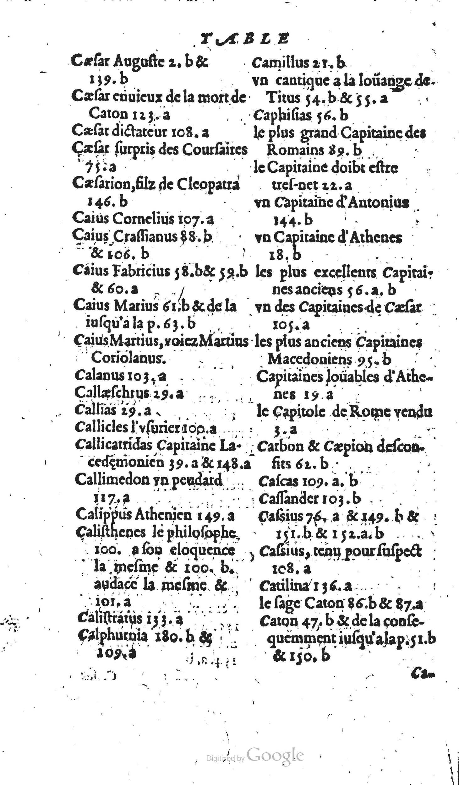 1567 - Willem Silvius - Trésor des vies de Plutarque - Anvers Musée Plantin-Moretus