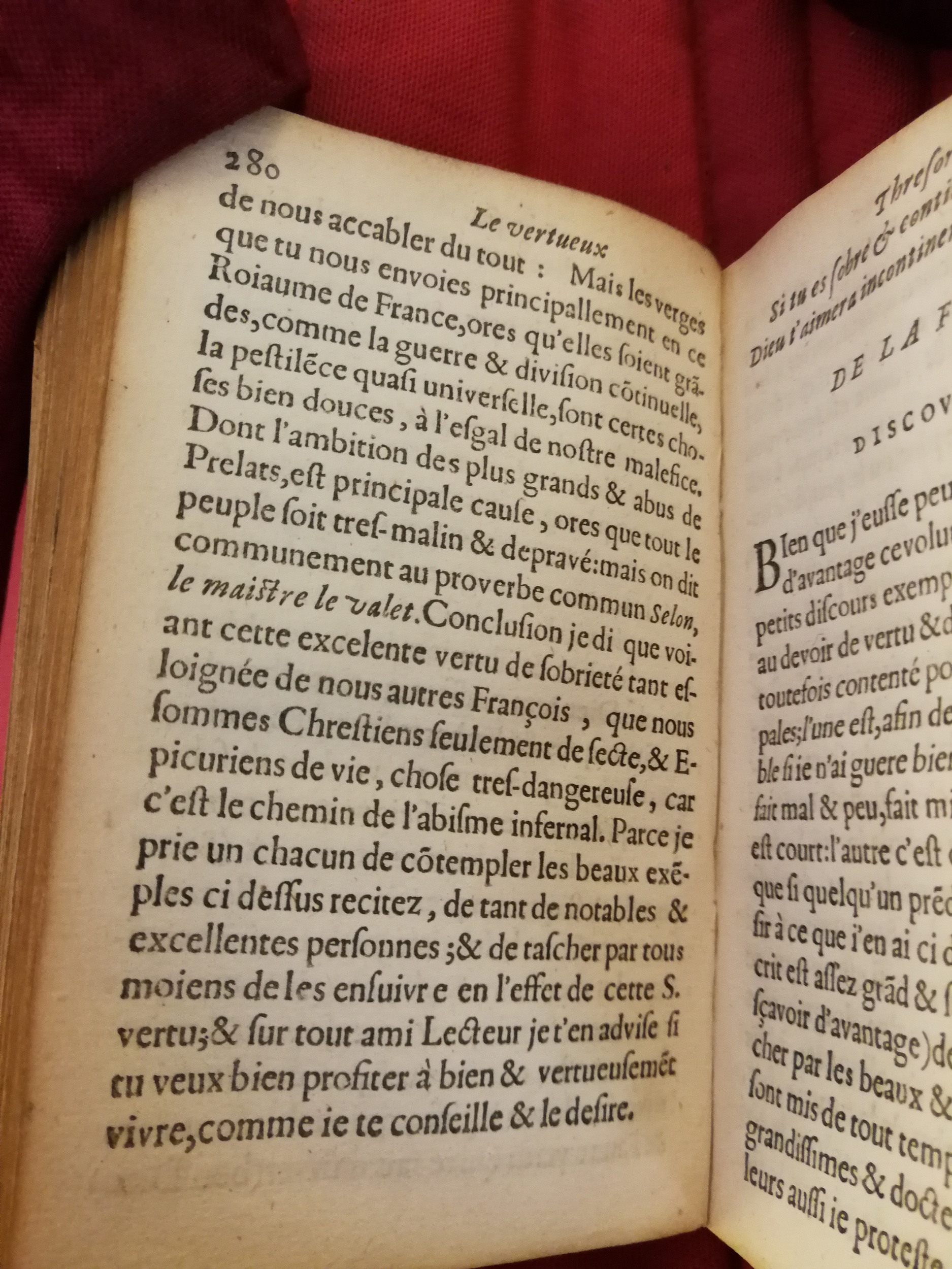 1599 - Thomas Portau - Vertueux trésor - Bibliothèque Sainte-Geneviève
