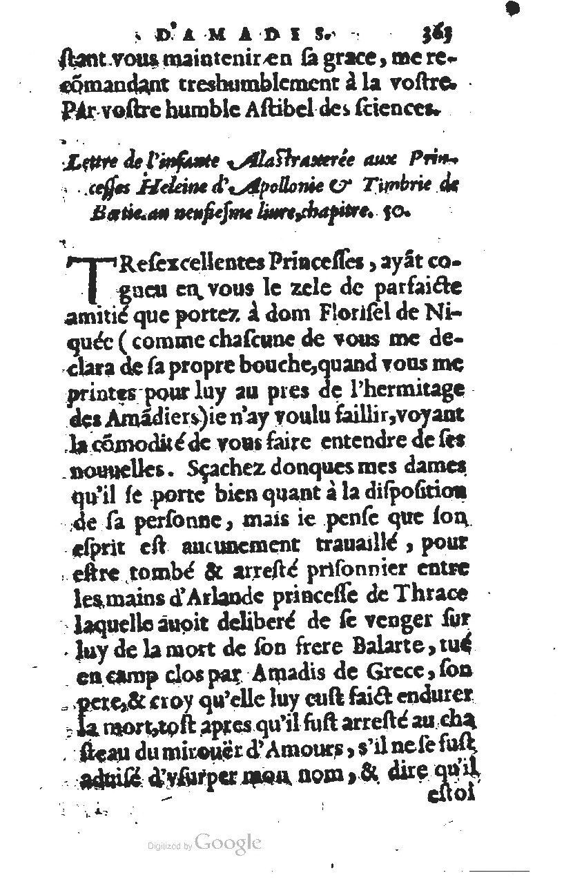 1567 - Jean Pygot - Trésor des Amadis - BM Lyon 1567 - Jean Pygot - Trésor des Amadis - BM Lyon