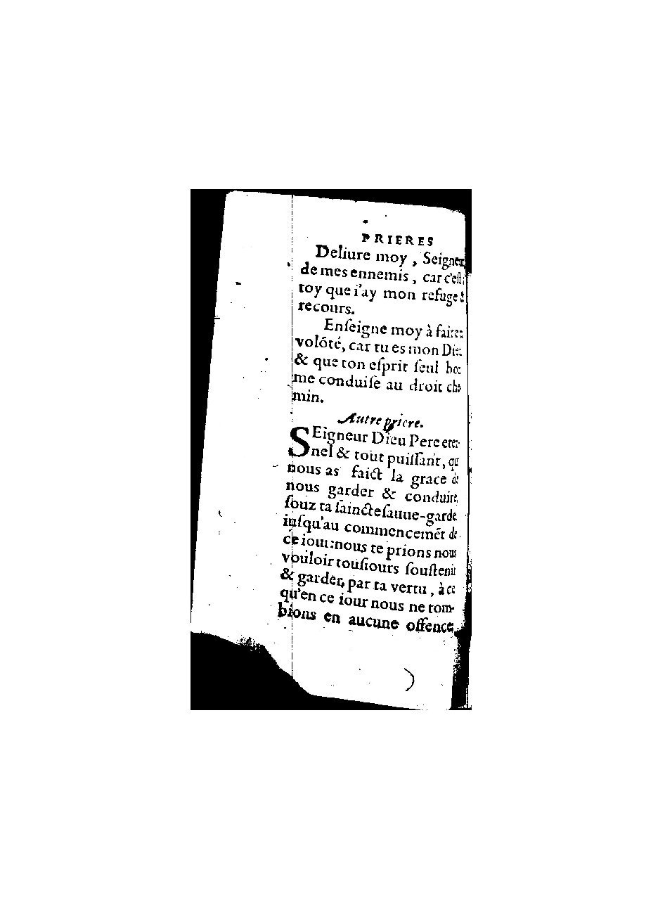 1596 - Guillaume Auvray - Trésor des prières, oraisons et instructions chrétiennes - BnF