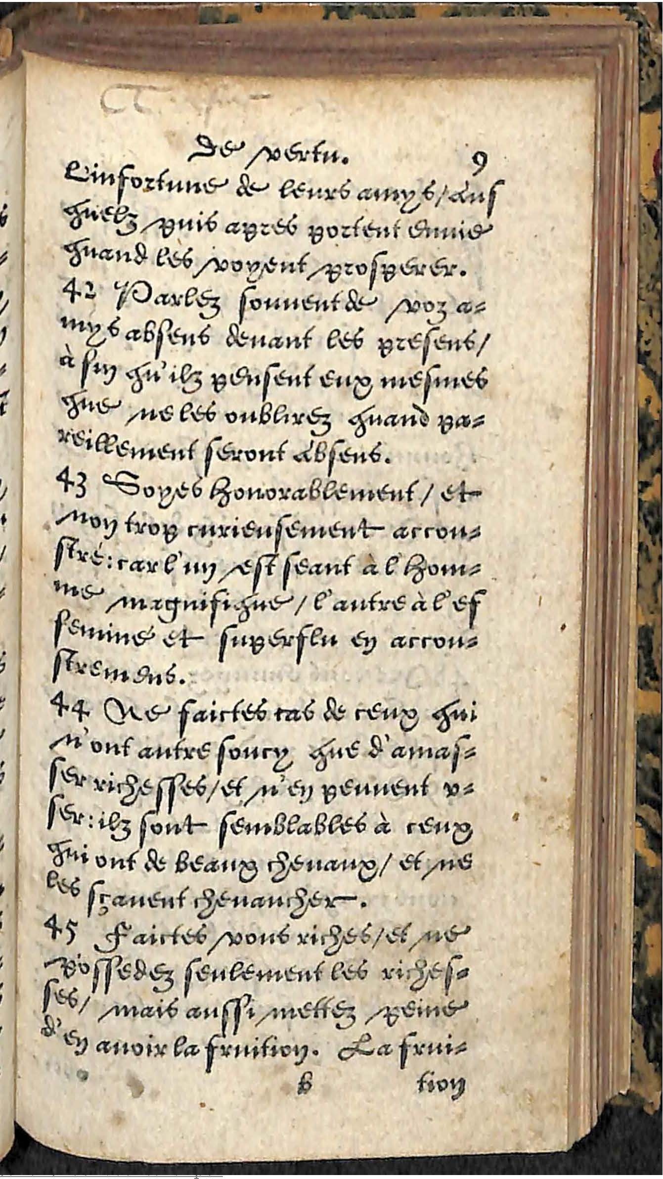1560 - Hans de Laet - Trésor de vertu - Angers-archives