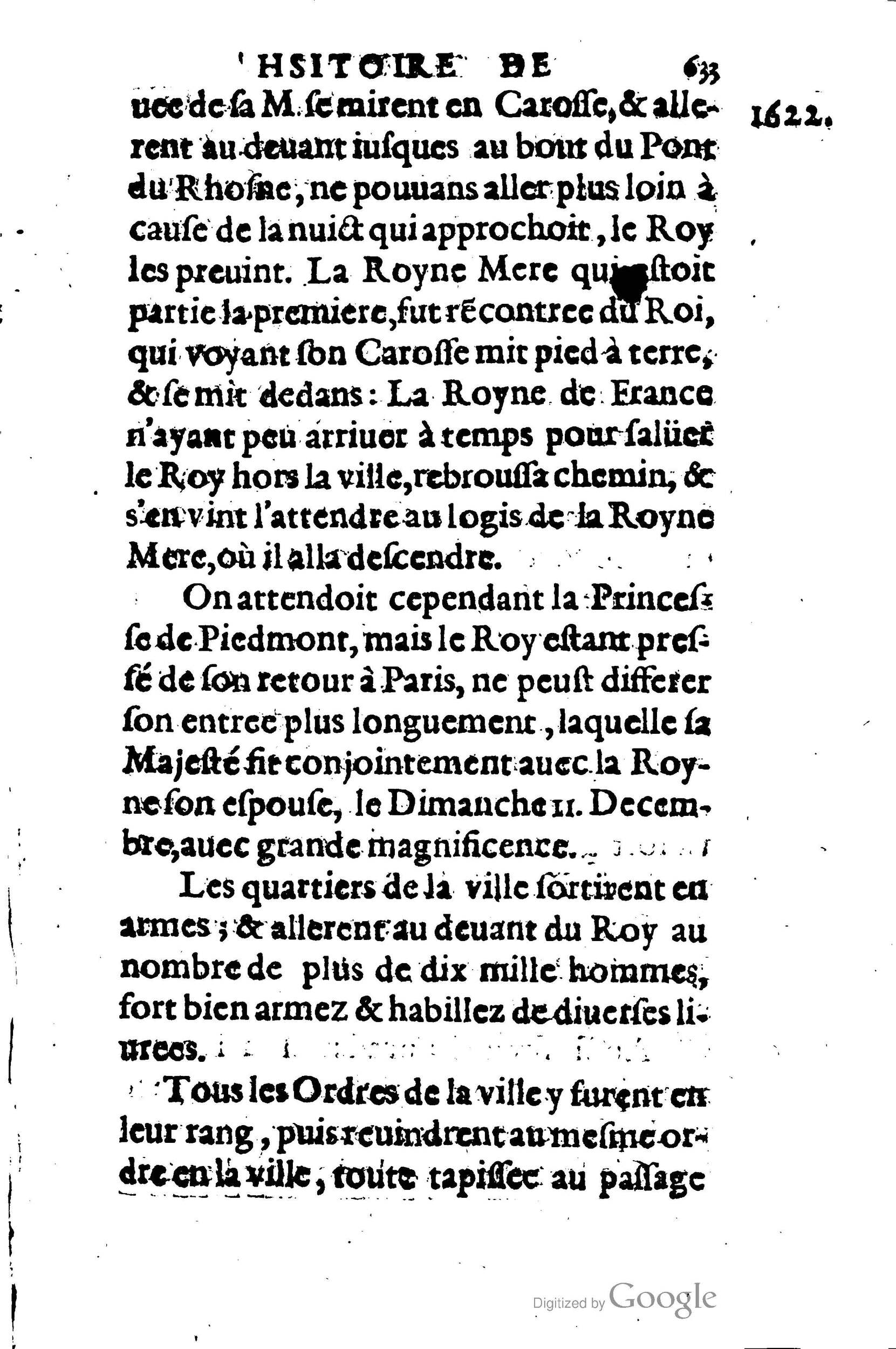 1623 - Joseph Bouillerot - Trésor de l’histoire générale de notre temps - BM Lyon