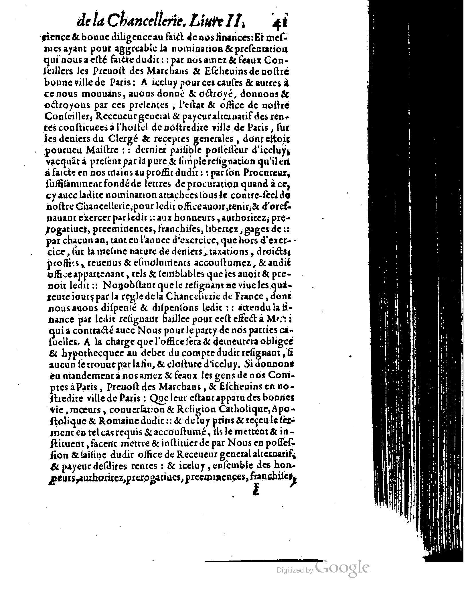 1614 - Jean Richer - Trésor du nouveau style et protocole de la chancellerie de France - BSB Munich