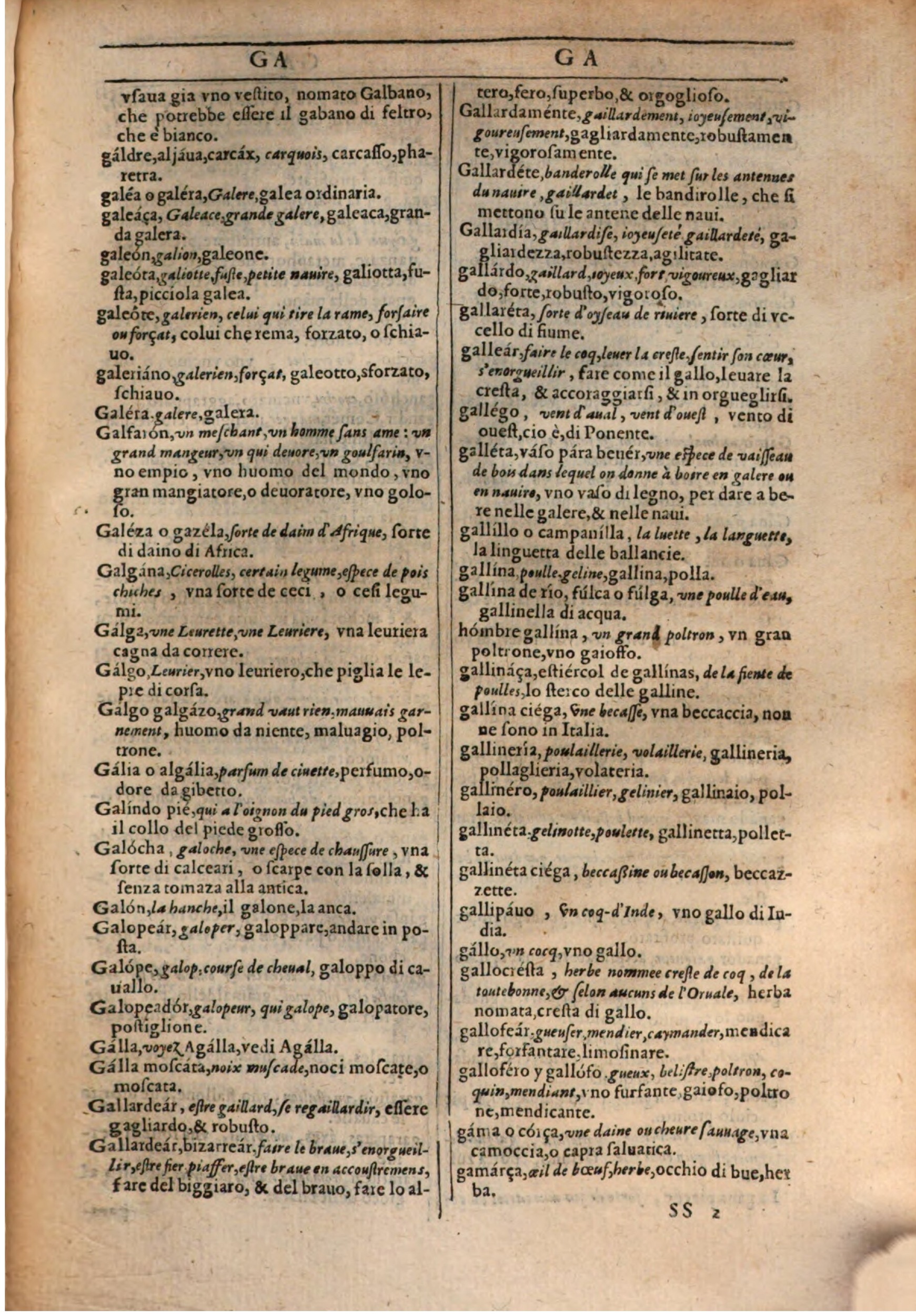 1609 - Philippe Albert et Alexandre Pernet - Trésor des trois langues française, italienne et espagnole (Première partie) - BSB Munich 1609 - Philippe Albert et Alexandre Pernet - Trésor des trois langues française, italienne et espagnole (Première partie) - BSB Munich