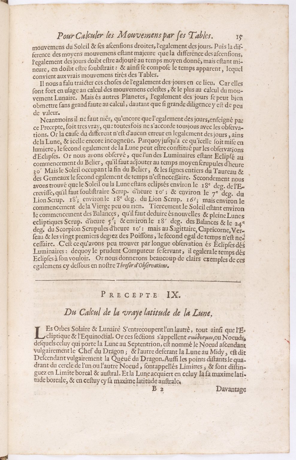 1634 - Zacharie Roman - Les Tables perpétuelles - BnF Arsenal