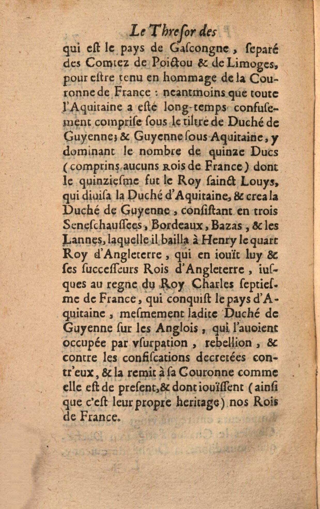 1639 - Jean Corrozet - Trésor des histoires de France - BSB Munich 1639 - Jean Corrozet - Trésor des histoires de France - BSB Munich