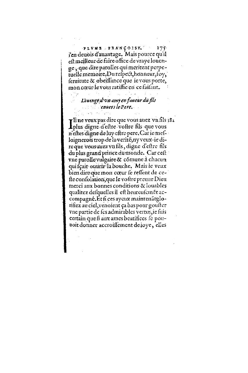 1572 - Nicolas Du Chemin - Finances et Trésor de la plume française - BM Lyon
