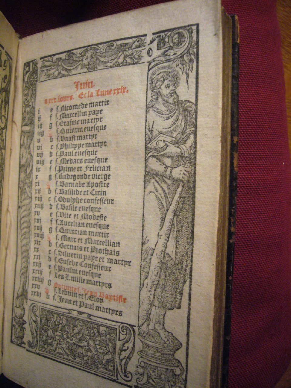 1574 - Jean Bogart - Trésor de dévotion contenant plusieurs oraisons dévotes et exercices spirituels - BnF
