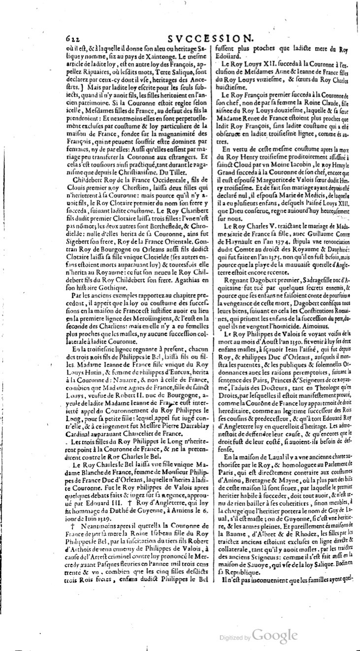 1629 - Veuve Nicolas Buon - Trésor du droit français (21754 T. 3) - BM Lyon