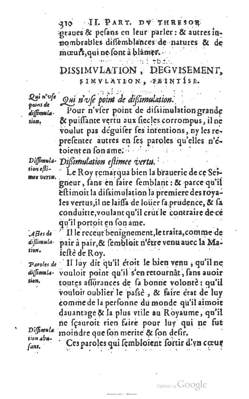 1610 - Louis Coste - Trésor de l’éloquence française (Seconde partie) - BM Lyon