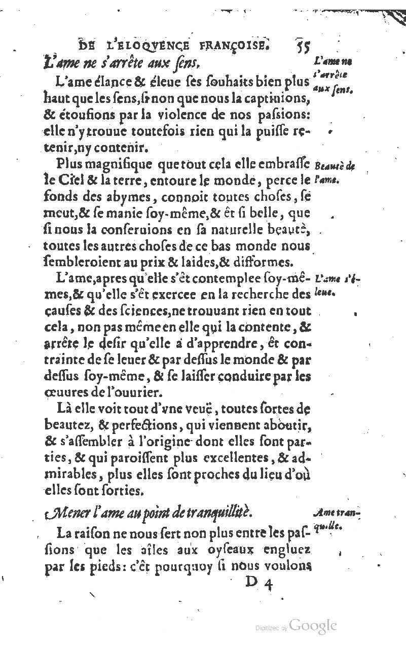 1610 - Louis Coste - Trésor de l’éloquence française (Seconde partie) - BM Lyon
