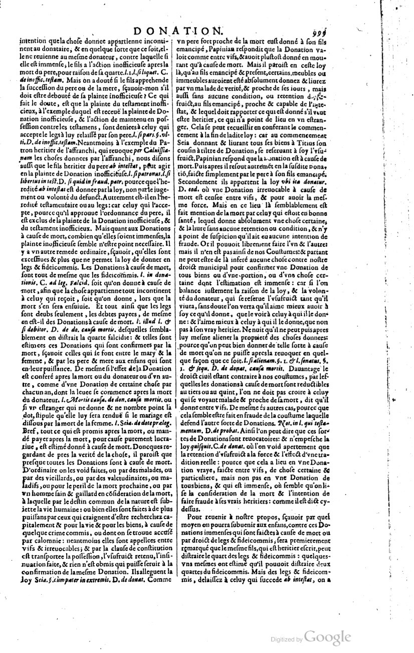 1629 - Veuve Nicolas Buon - Trésor du droit français (21754 T. 1) - BM Lyon