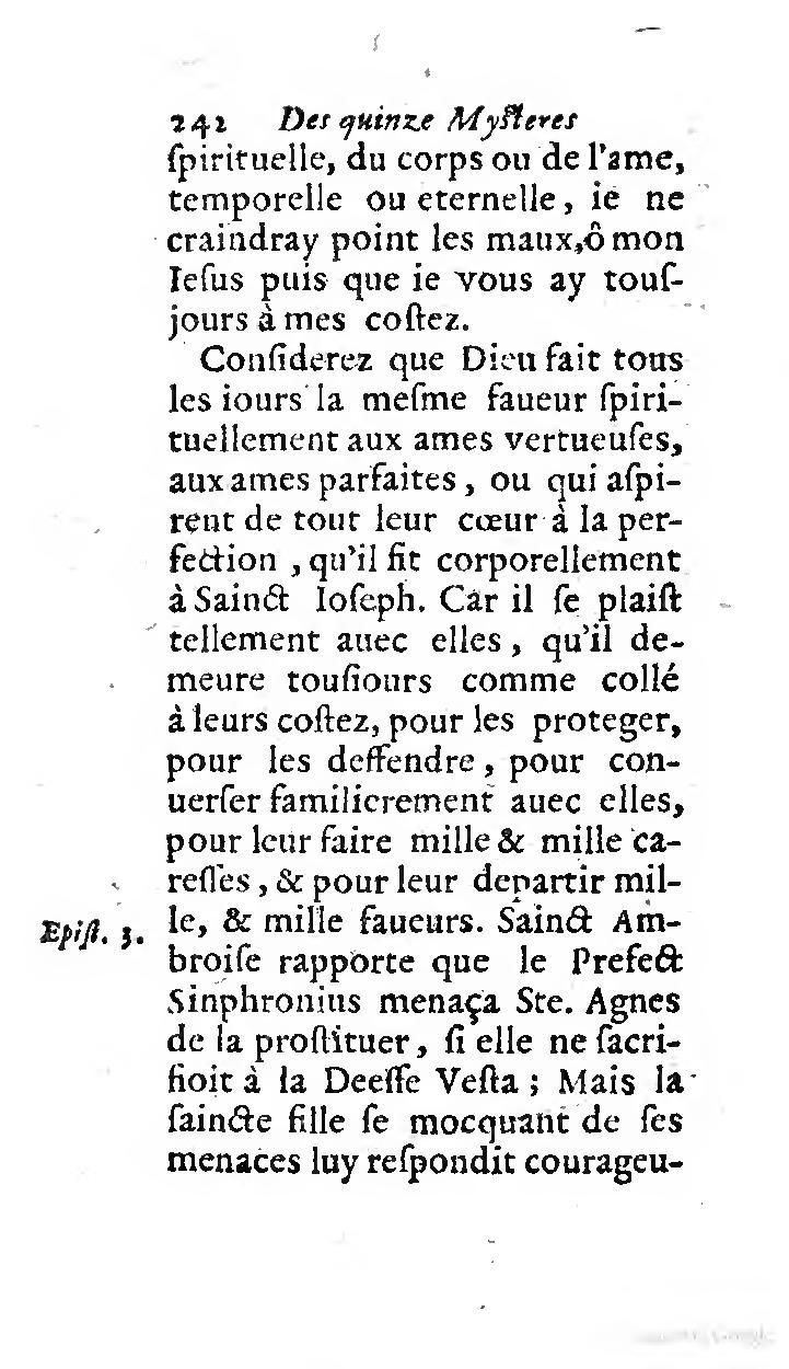 1646 - Jean Piot - Trésor inestimable de Saint-Joseph - BNC Rome
