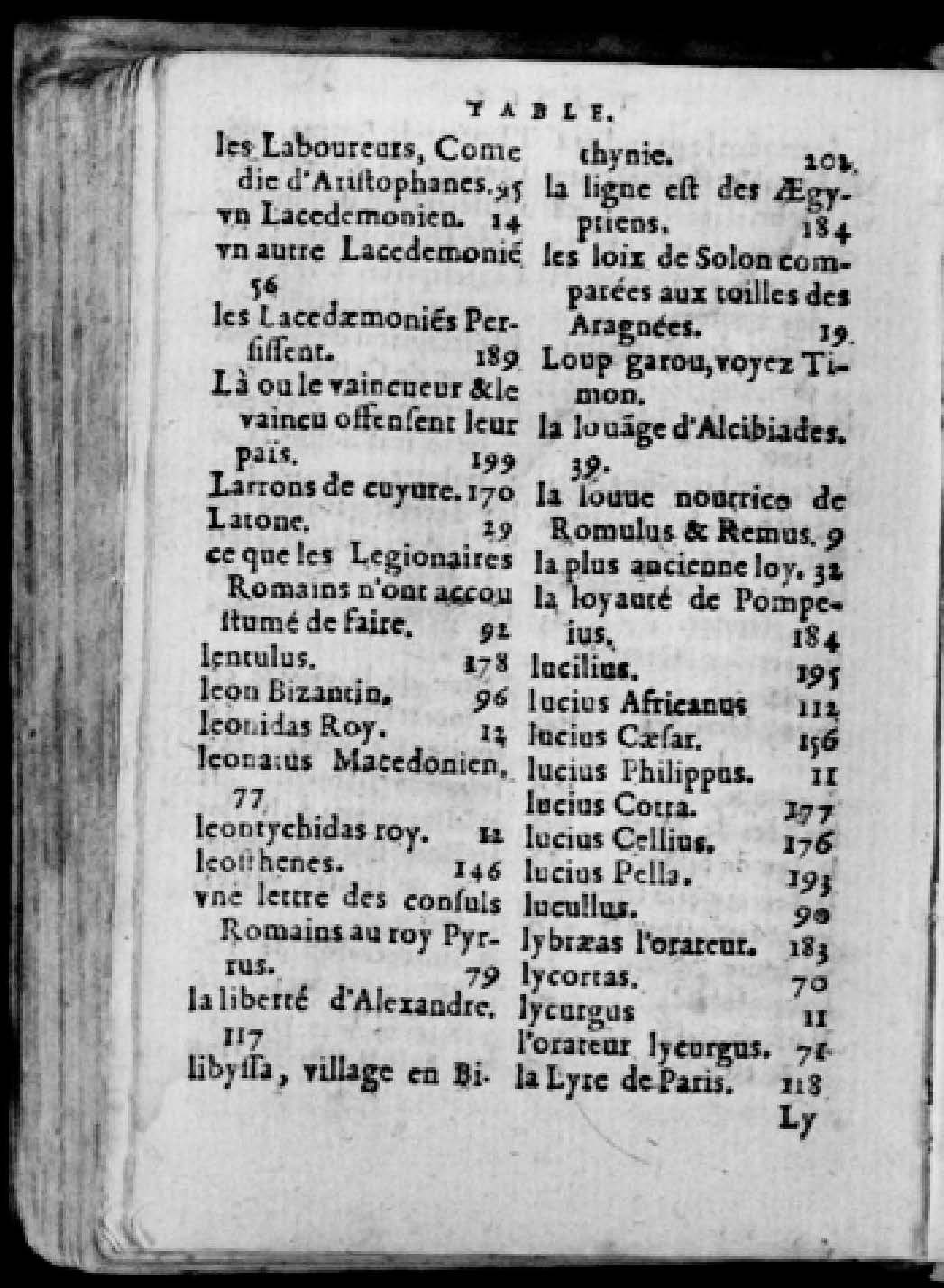 1574 - Benoît Rigaud - Trésor des vies de Plutarque - Avignon
