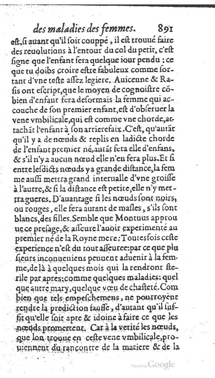 1585 - Jacques du Puis - Trésor des remèdes secrets pour les maladies des femmes - BnF