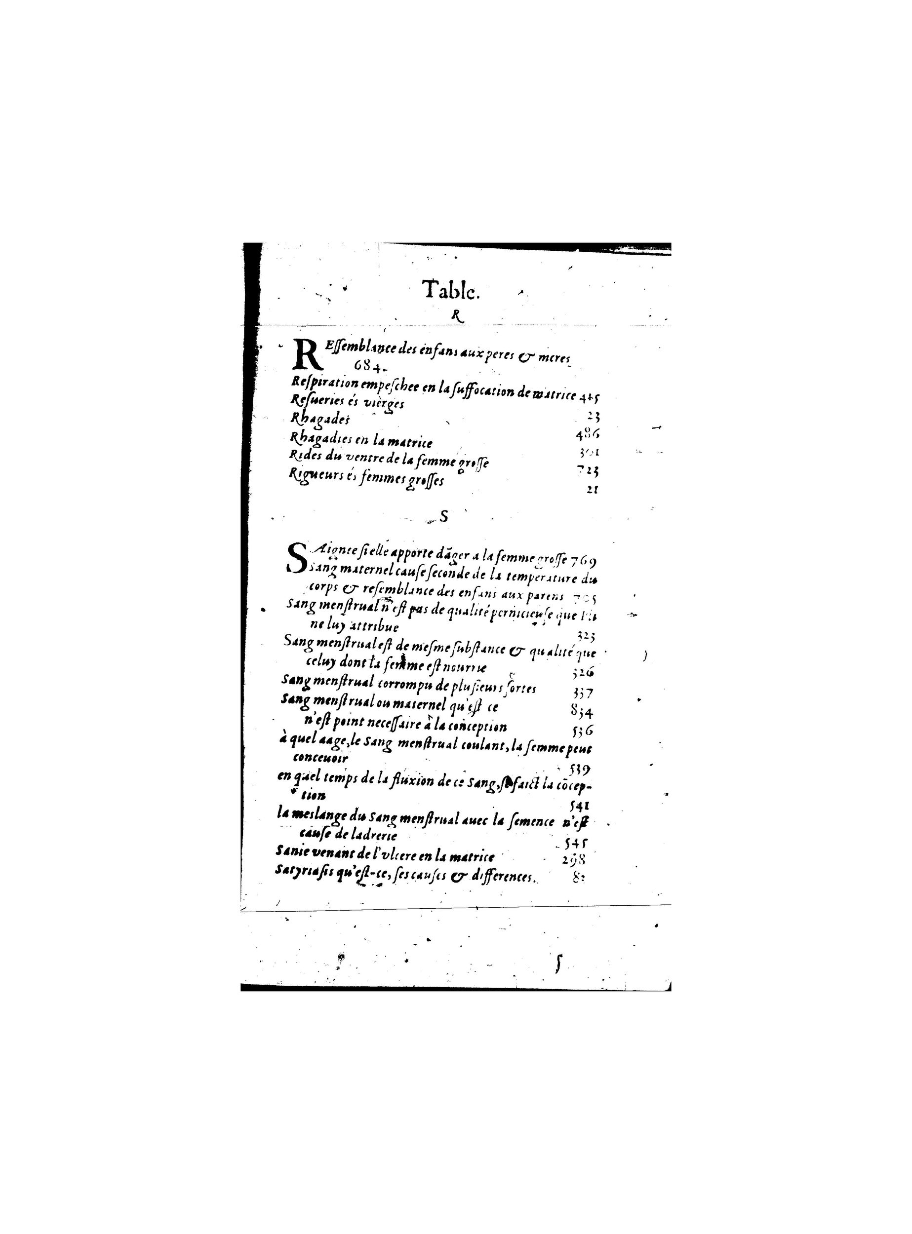 1587 - Jacques du Puis - Trésor des remèdes secrets pour les maladies des femmes - BnF 1587 - Jacques du Puis - Trésor des remèdes secrets pour les maladies des femmes - BnF