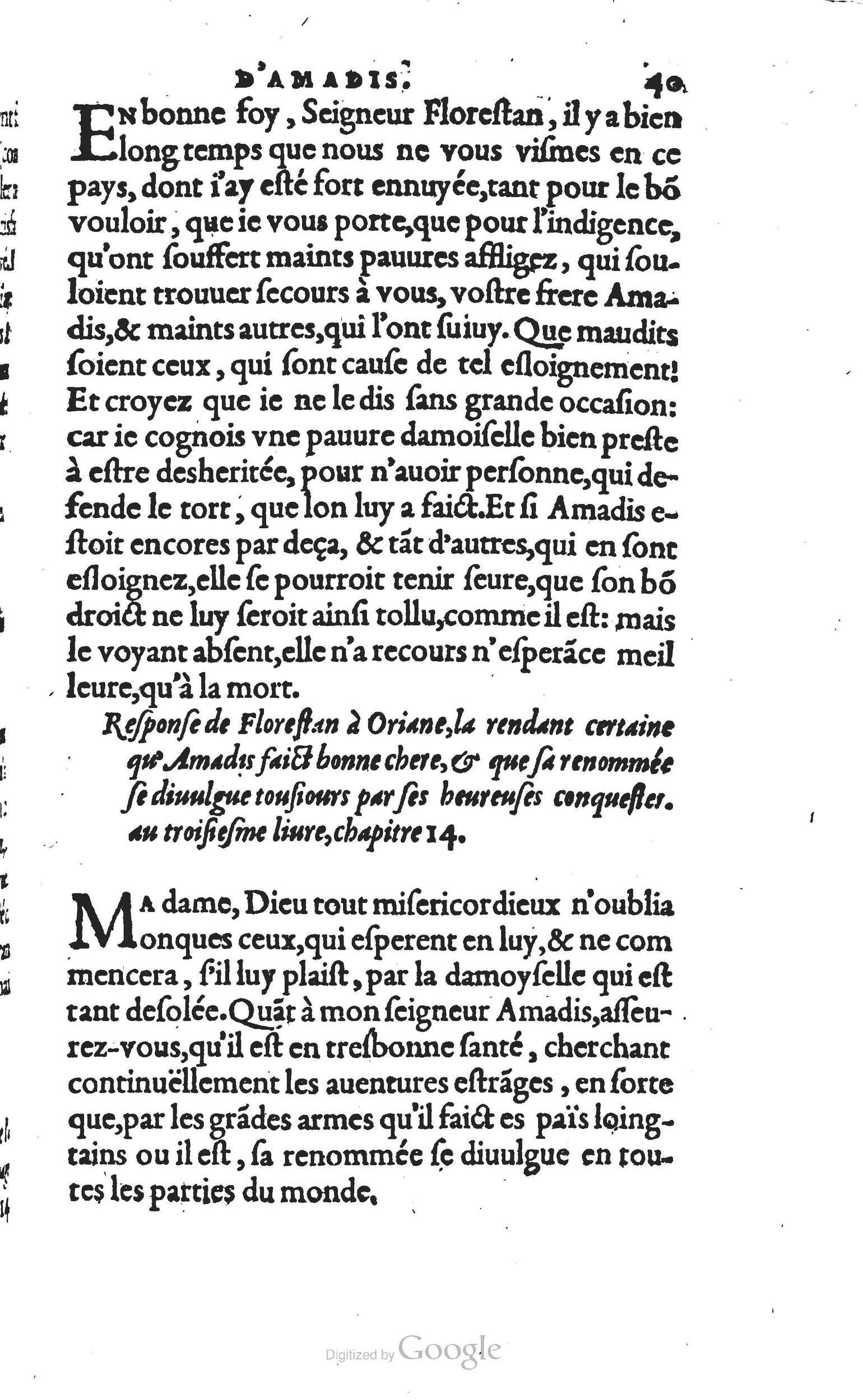 1560 - Vincent Sertenas et Gilles Robinot - Trésor des Amadis - British Library