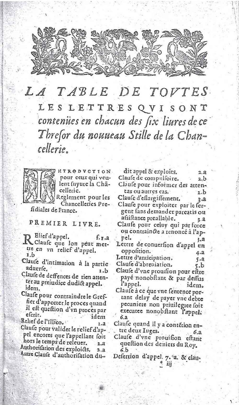 1605 -Abel Langelier - Trésor du nouveau style et protocole - Vatican Apostolic Library