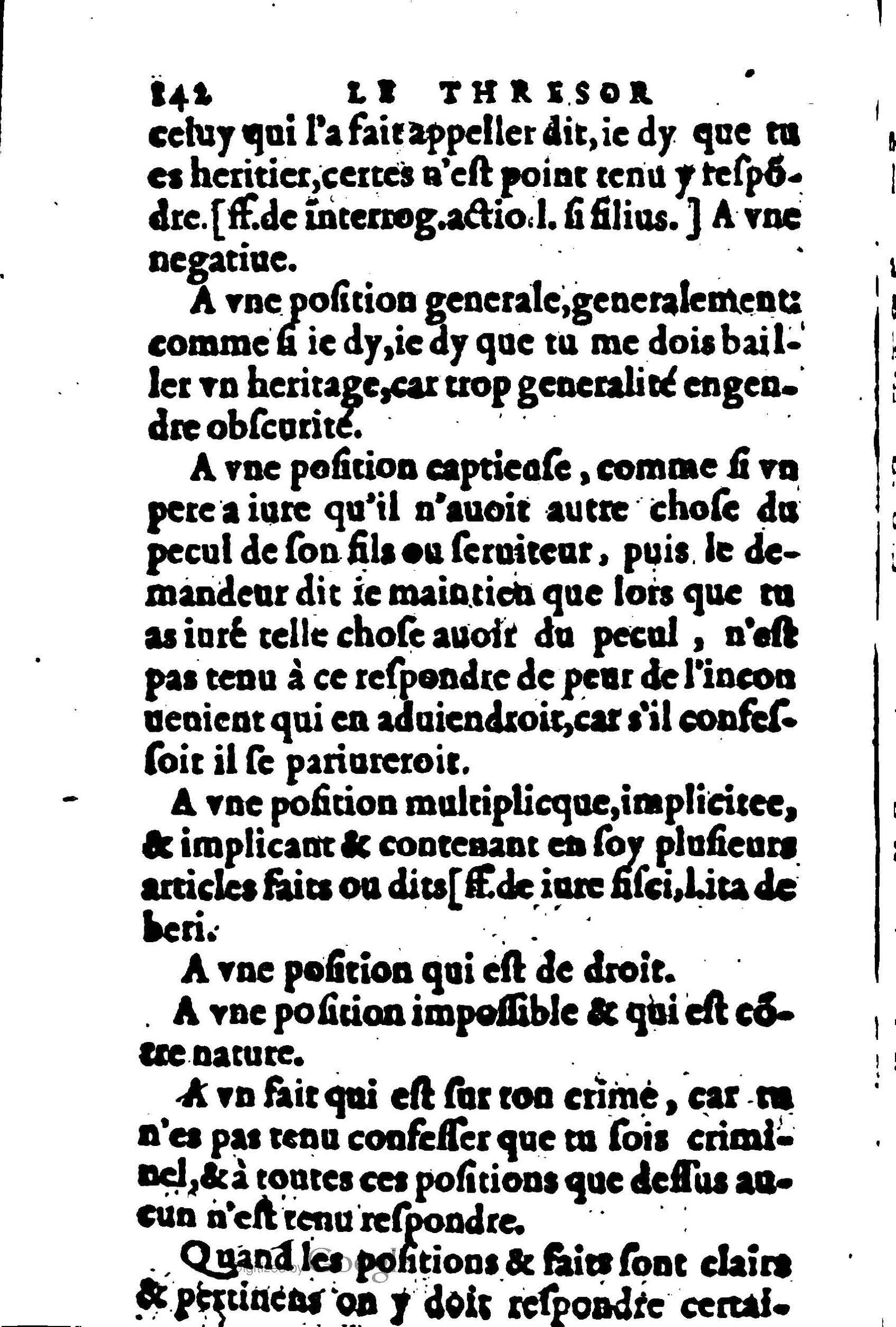 1605 - Pierre Rigaud - Trésor de pratique pour les juges - BM Lyon 1605 - Pierre Rigaud - Trésor de pratique pour les juges - BM Lyon