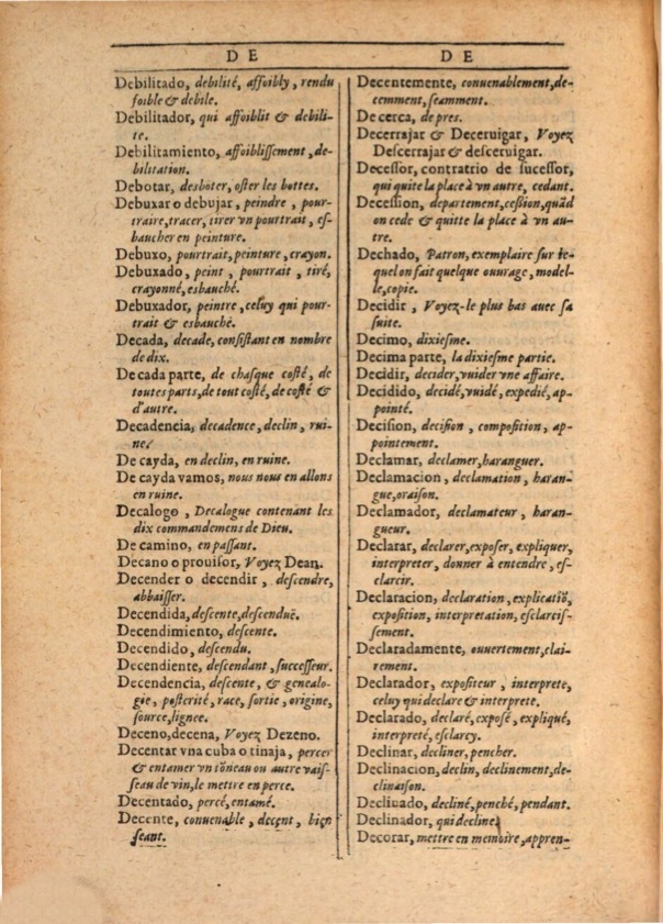 1607 - Marc Orry - Trésor des deux langues espagnole et française (Première et Seconde parties) - ÖNB Wien