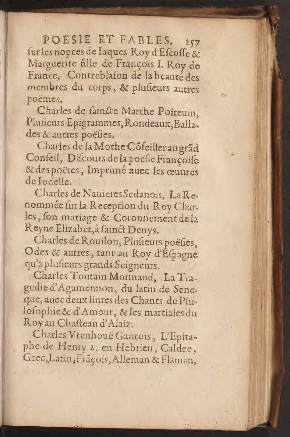 1602 - François Jacquin - Trésor des bons esprits français - BnF Arsenal
