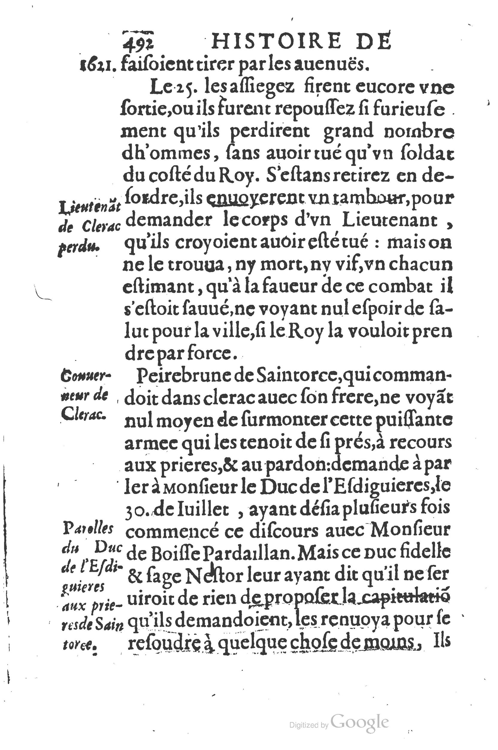 1626 - Joseph Bouillerot - Trésor de l’histoire générale de notre temps - BSB Munich