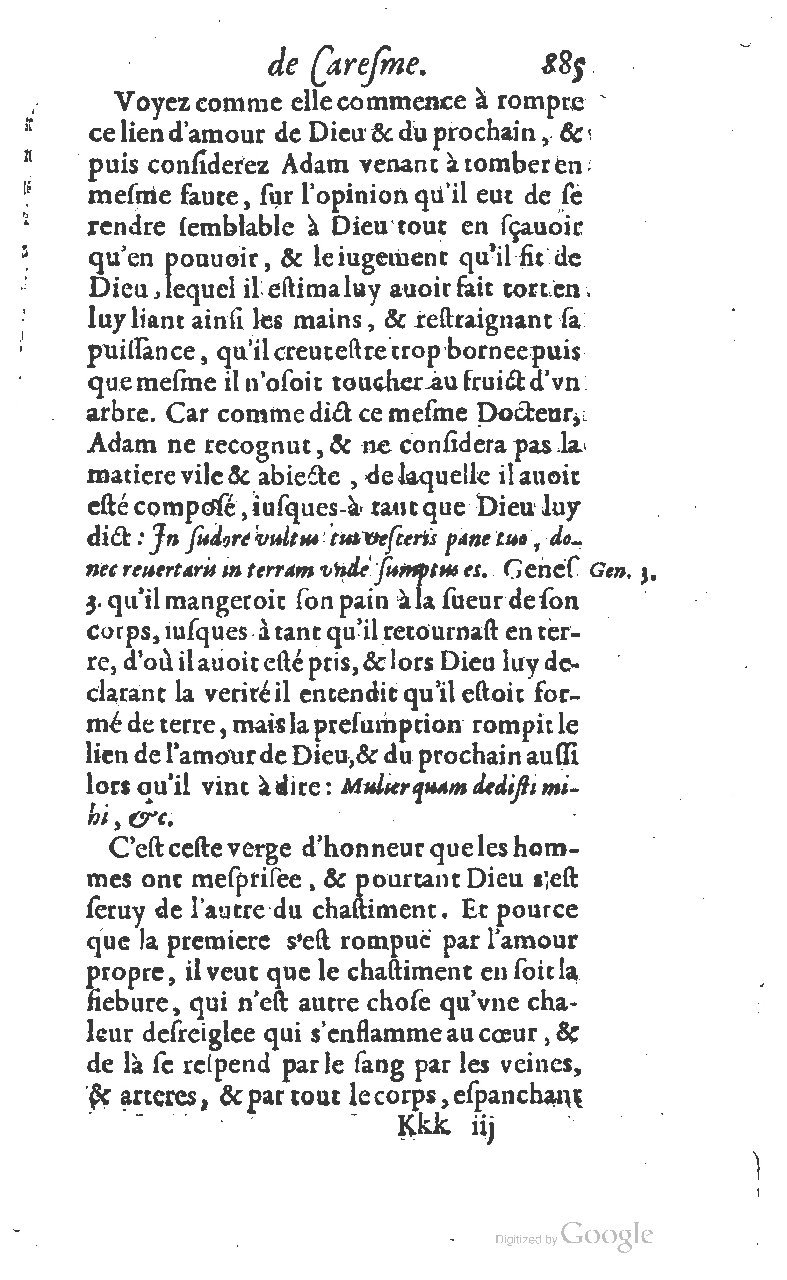 1607 - Nicolas Du Fossé - Trésor quadragésimal - T 01 - BM Lyon