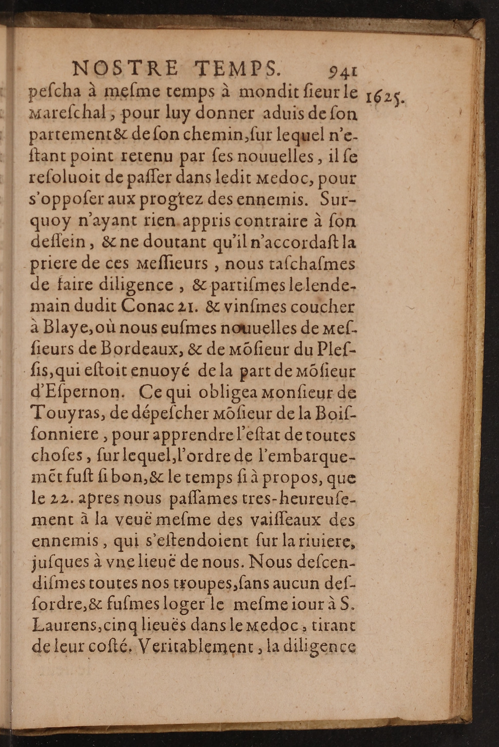 1626 - Joseph Bouillerot - Trésor de l’histoire générale de notre temps - BnF Arsenal