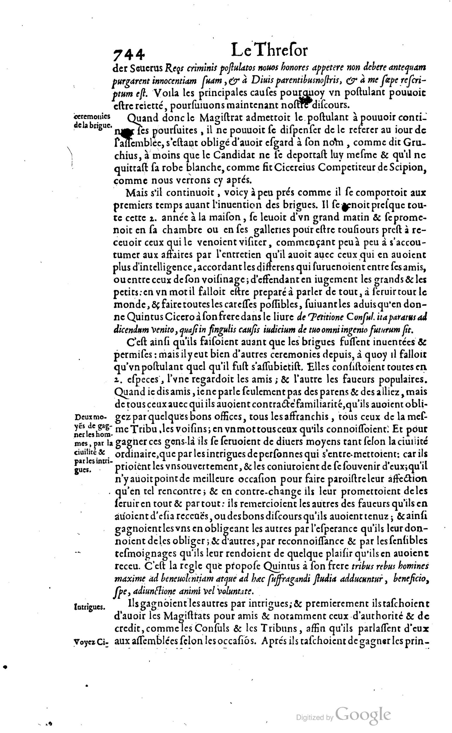 1650 - Denis Thierry - Trésor des antiquités romaines - BM Lyon