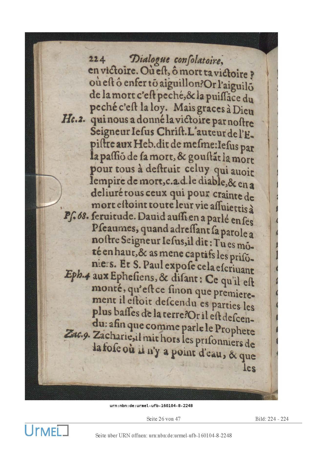 1614 - Jacques Flamand - Trésor spirituel qui contient des consolations - Universität Erfurt