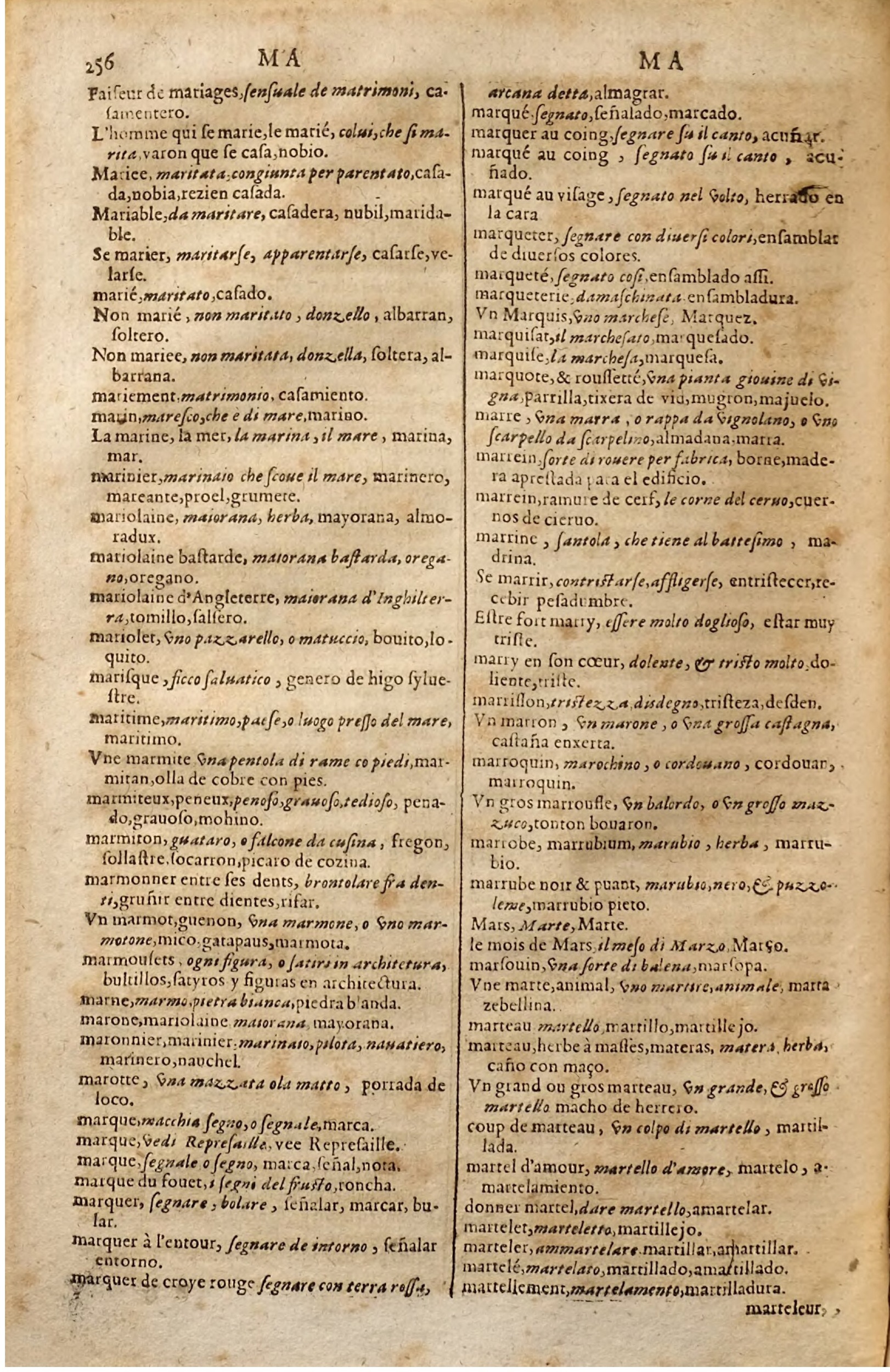 1627 - Jacques Crespin - Trésor des trois langues (Seconde partie) - Regensburg