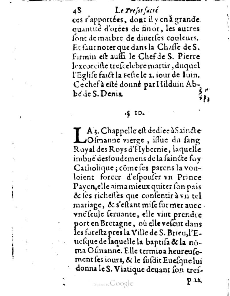 1636 - Jean Billaine - Trésor sacré ou inventaire des saintes reliques - British Library