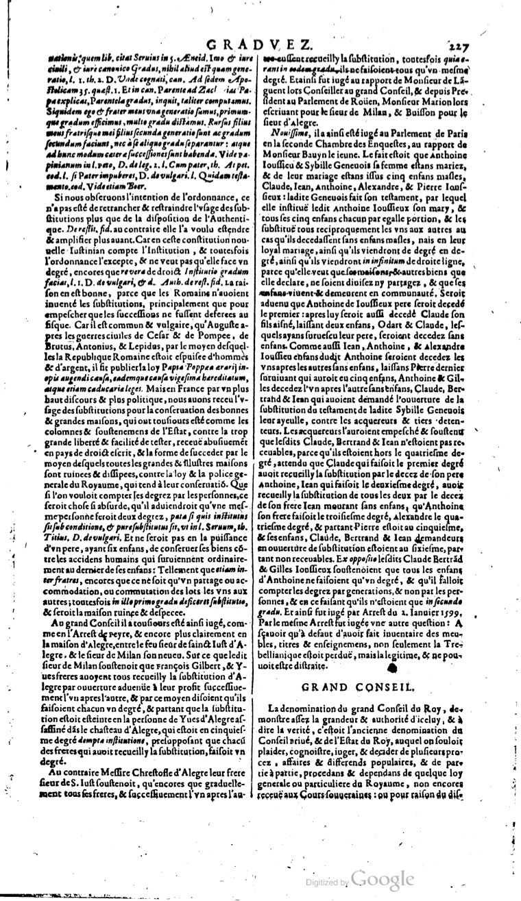 1629 - Veuve Nicolas Buon - Trésor du droit français (29620 T. 2) - BM Lyon