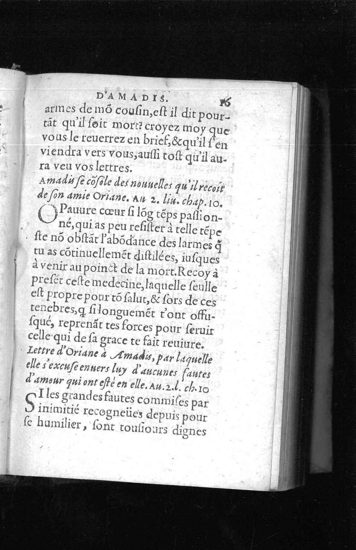 1571 - Robert Le Mangnier - Trésor des Amadis - Huntington Library