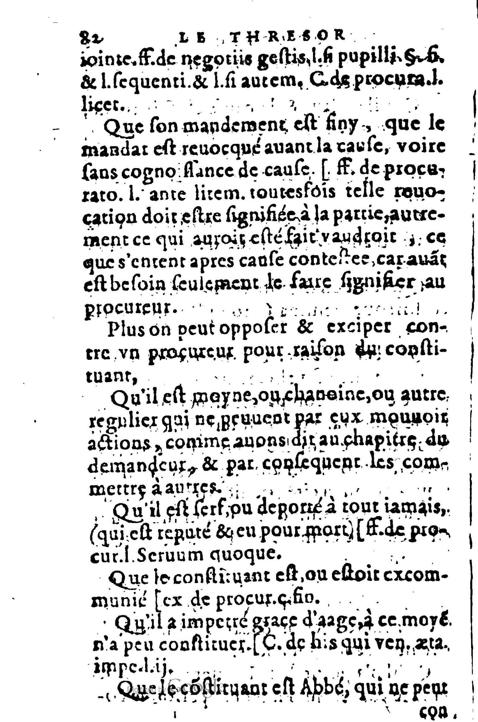1605 - Pierre Rigaud - Trésor de pratique pour les juges - BM Lyon 1605 - Pierre Rigaud - Trésor de pratique pour les juges - BM Lyon