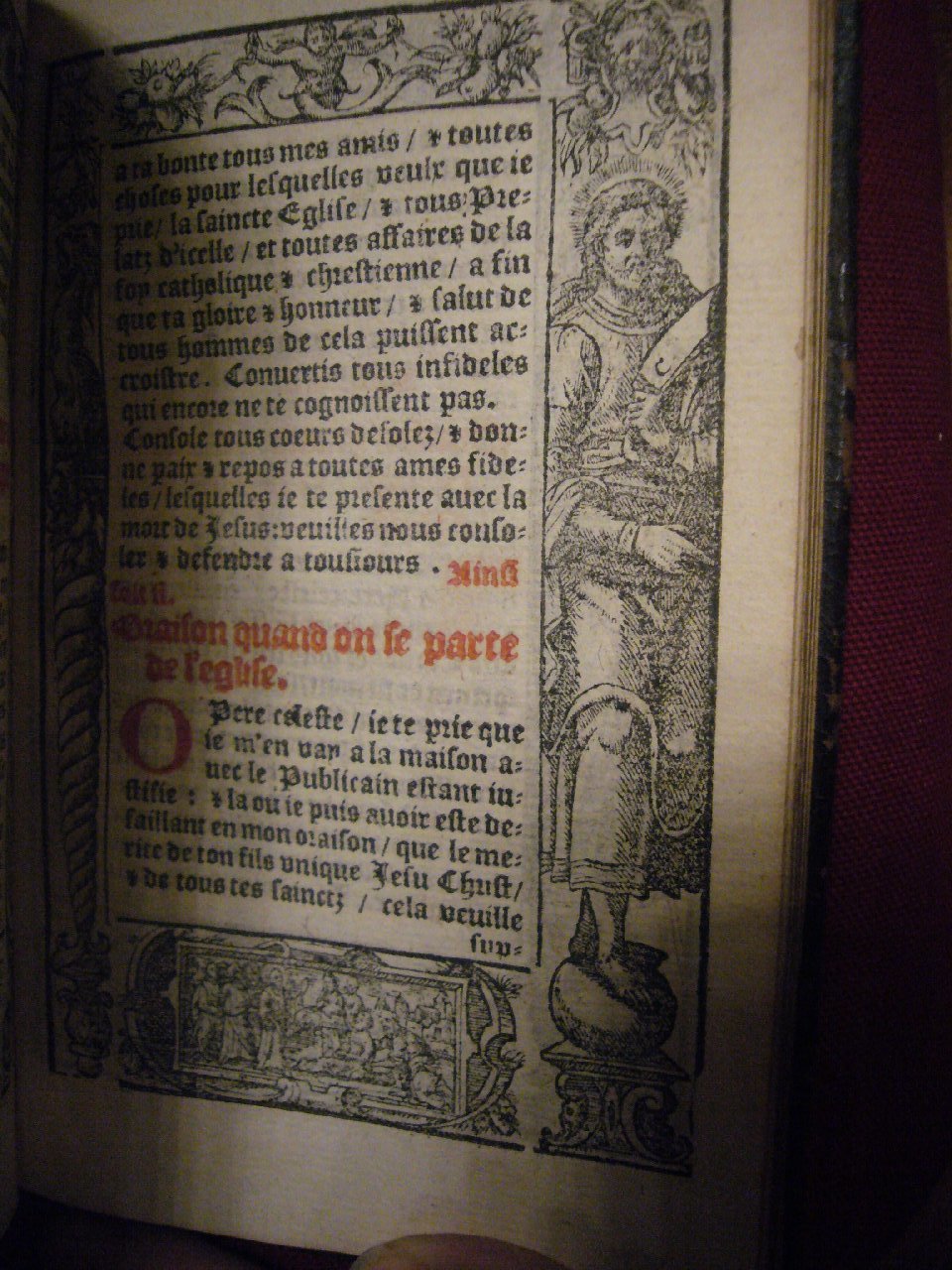 1574 - Jean Bogart - Trésor de dévotion contenant plusieurs oraisons dévotes et exercices spirituels - BnF