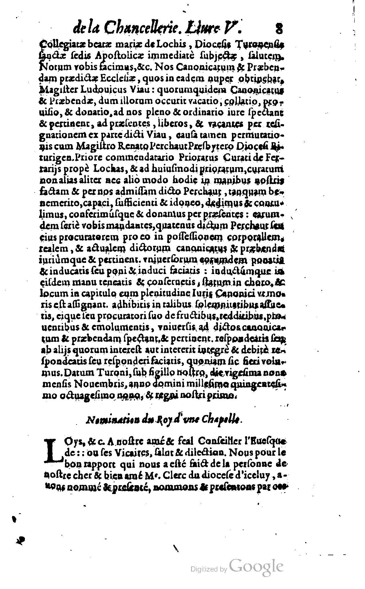 1614 - Jean Richer - Trésor du nouveau style et protocole de la chancellerie de France - BSB Munich
