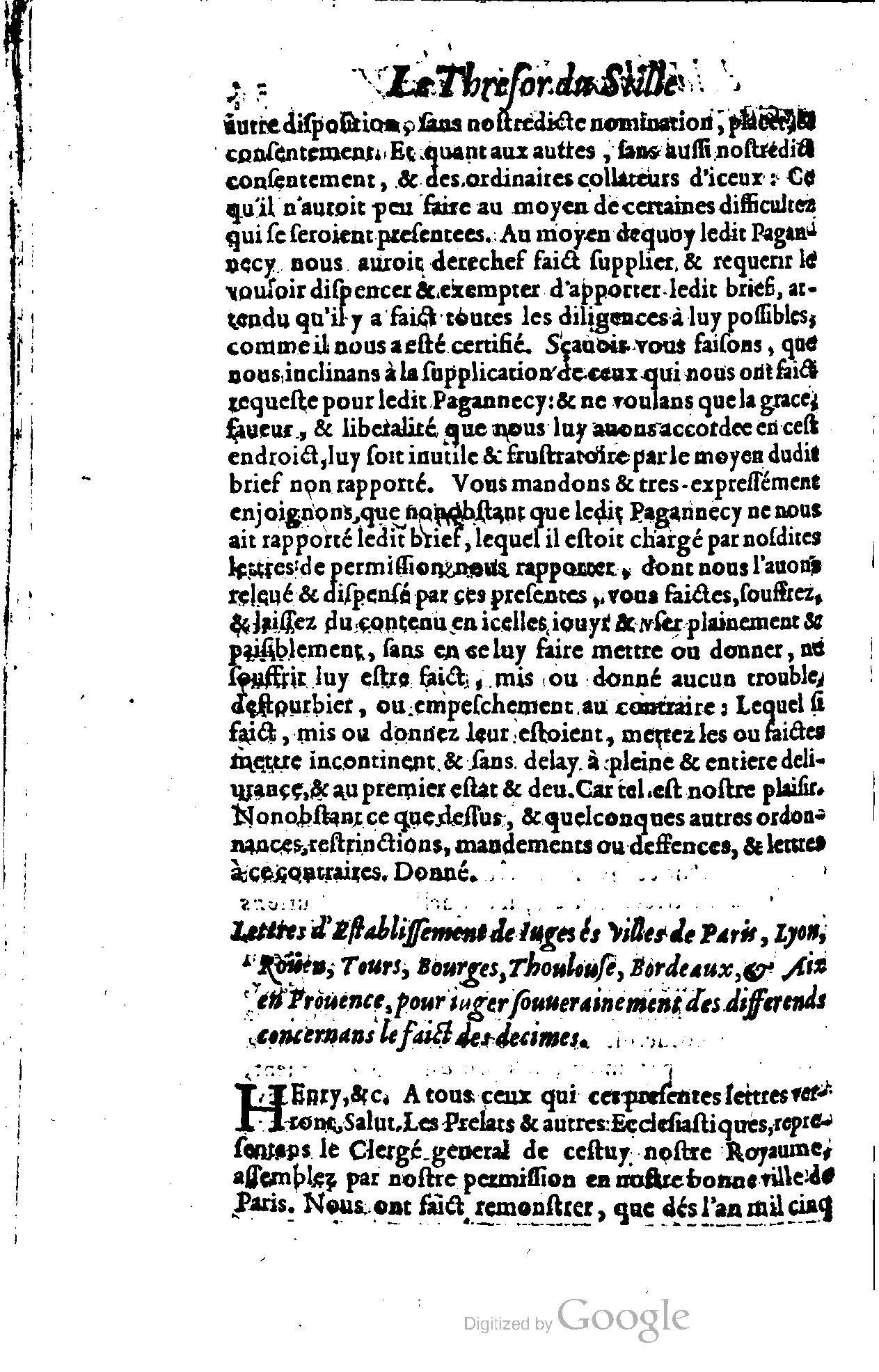 1614 - Jean Richer - Trésor du nouveau style et protocole de la chancellerie de France - BSB Munich