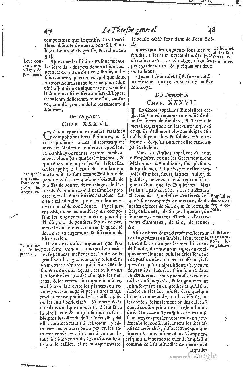 1616 - Étienne Gamonet - Grand trésor ou dispensaire - BSB Munich