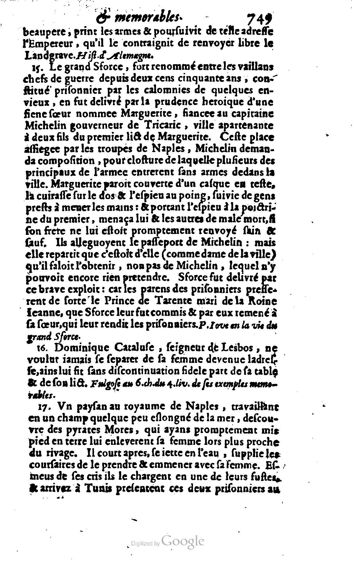 1628 - Jacques Crespin - Trésor d’histoires admirables et mémorables - BSB Munich