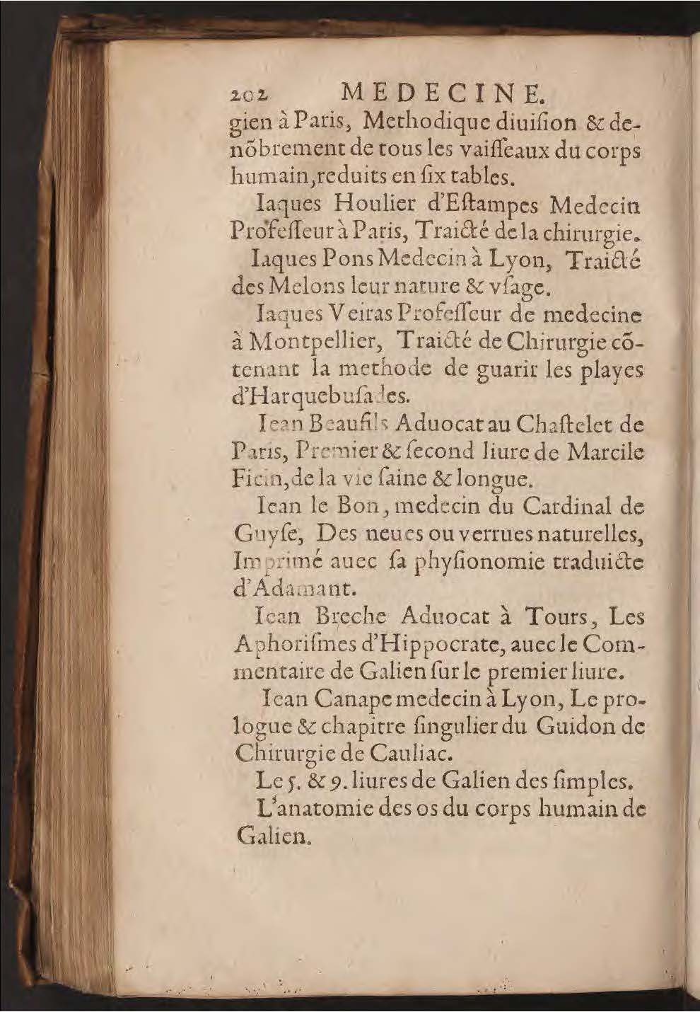 1602 - François Jacquin - Trésor des bons esprits français - BnF Arsenal