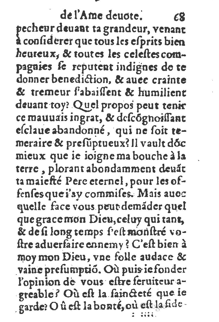 1578 - Guillaume Chaudière - Trésor de dévotion traitant de plusieurs belles vertus - BM Lyon
