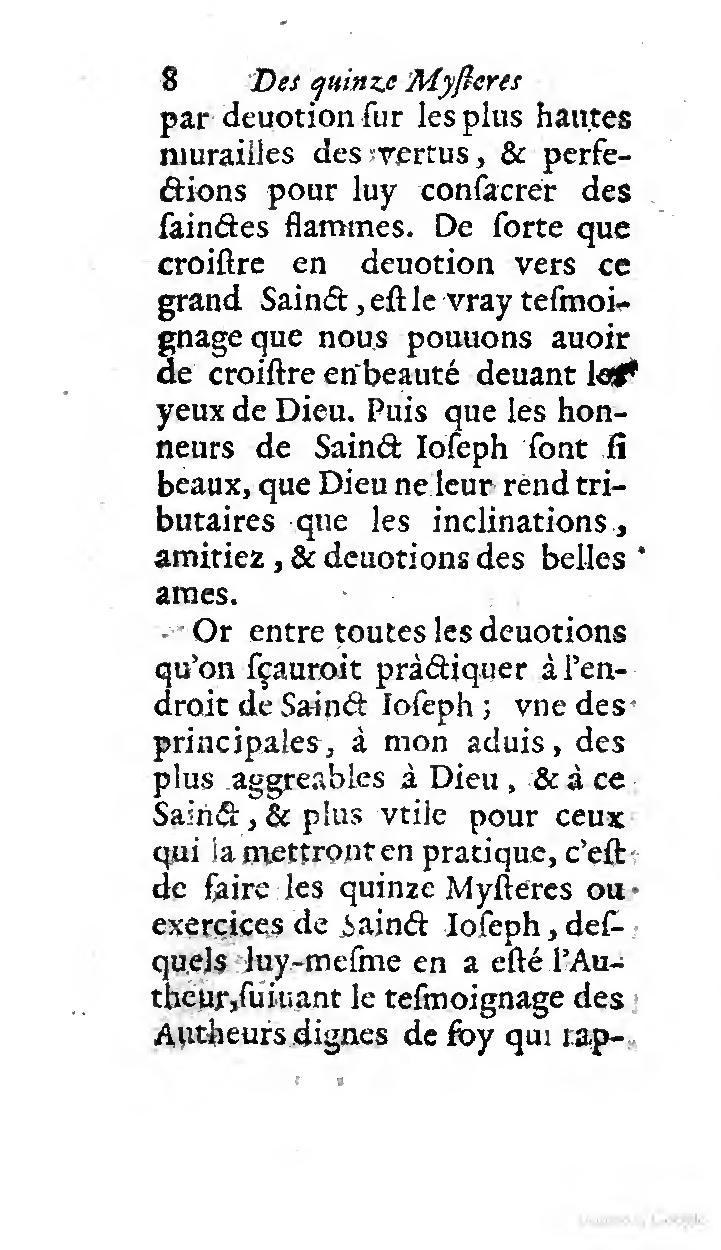 1646 - Jean Piot - Trésor inestimable de Saint-Joseph - BNC Rome