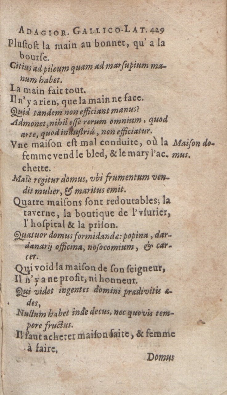 1612 Tresor des proverbes francois expliques en Latin_Page_461.jpg