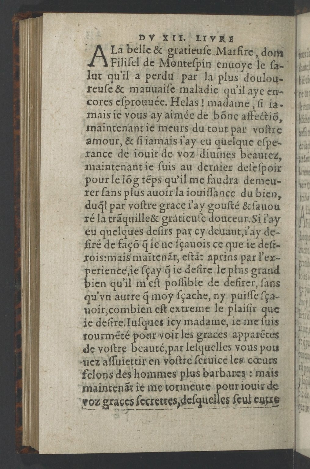 1564 - Vincent Norment et Jeanne Bruneau - Trésor des Amadis - BnF